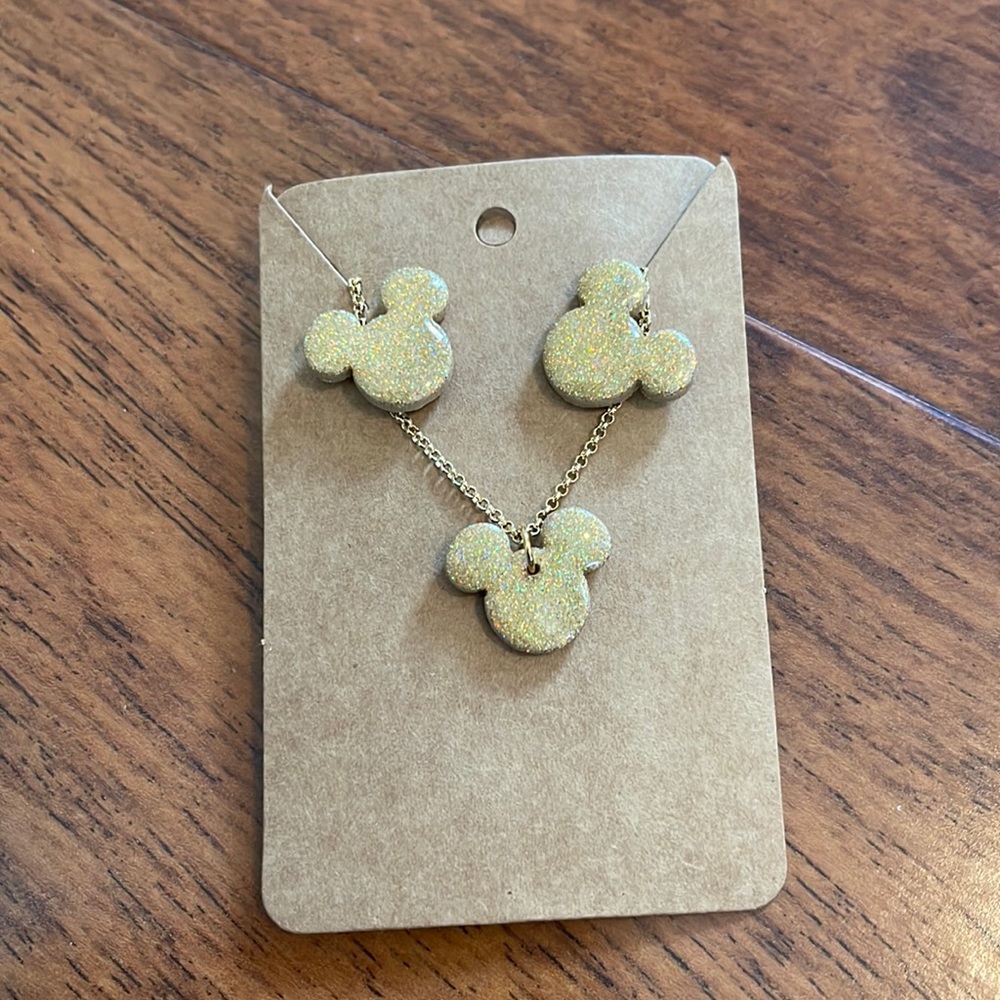 Handmade Earrings and Necklace Set